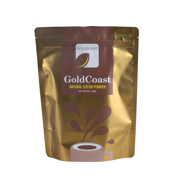 Koffiebonenzak met klep