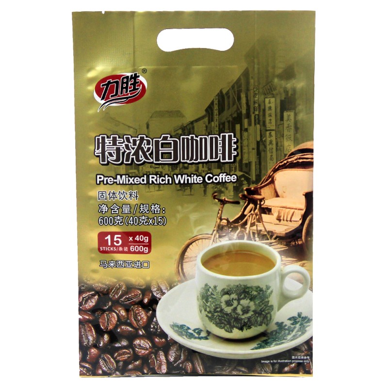 Koffiepoeder platte zak